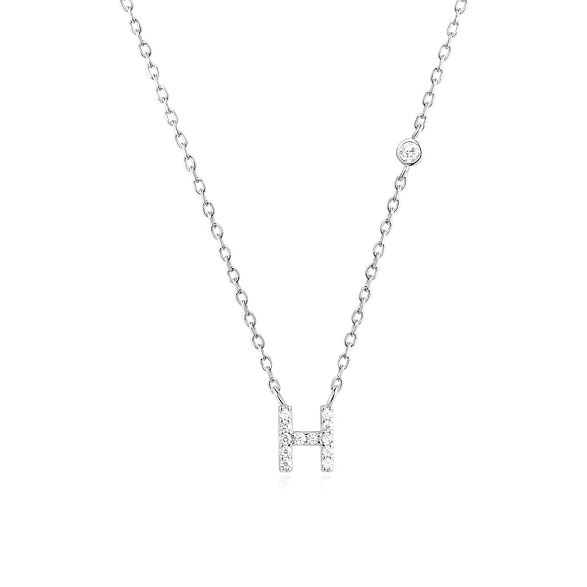 Elapsed Initial Necklace