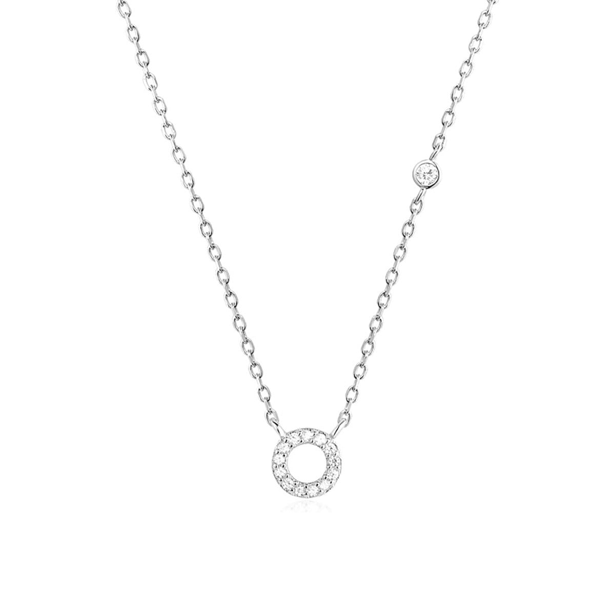 Elapsed Initial Necklace