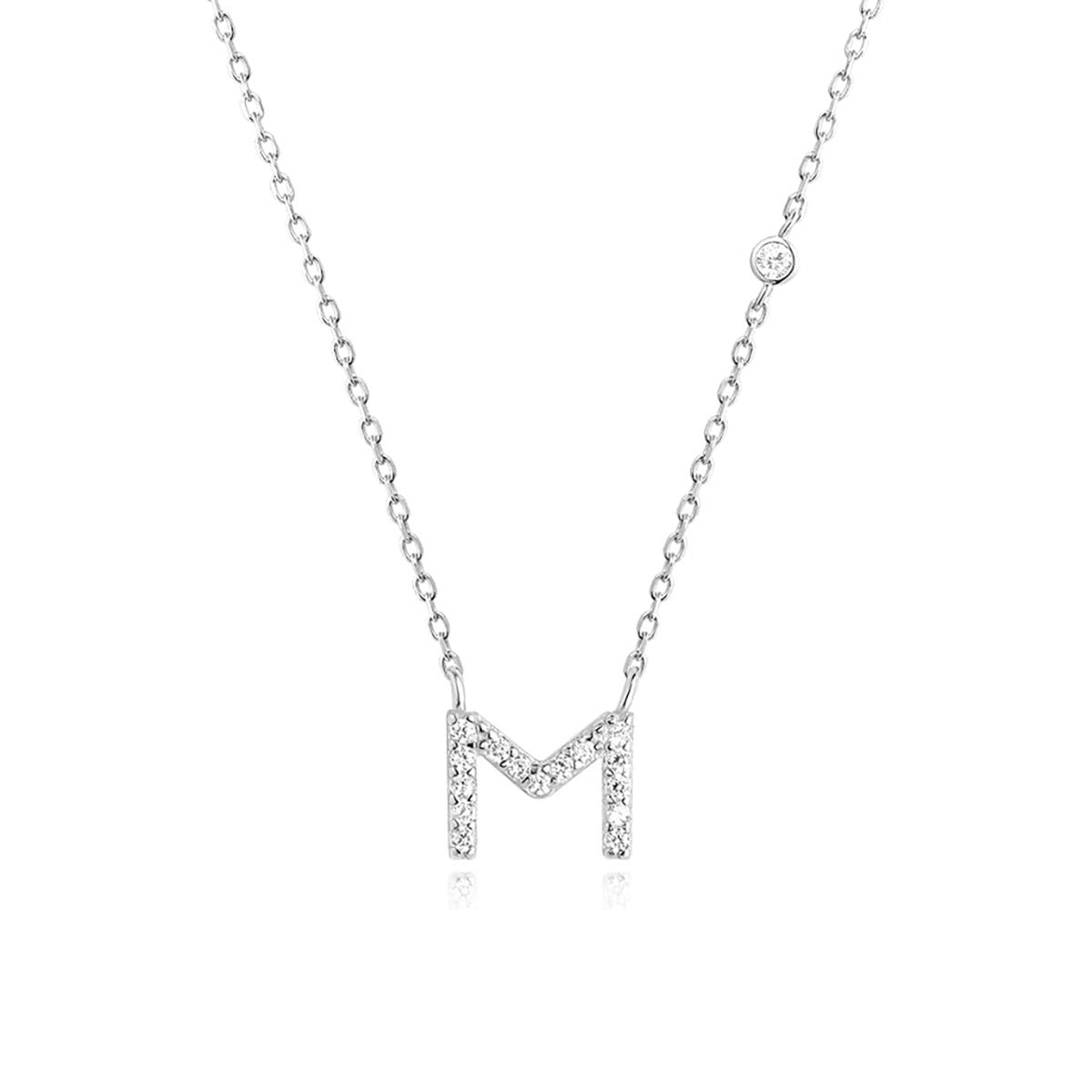 Elapsed Initial Necklace