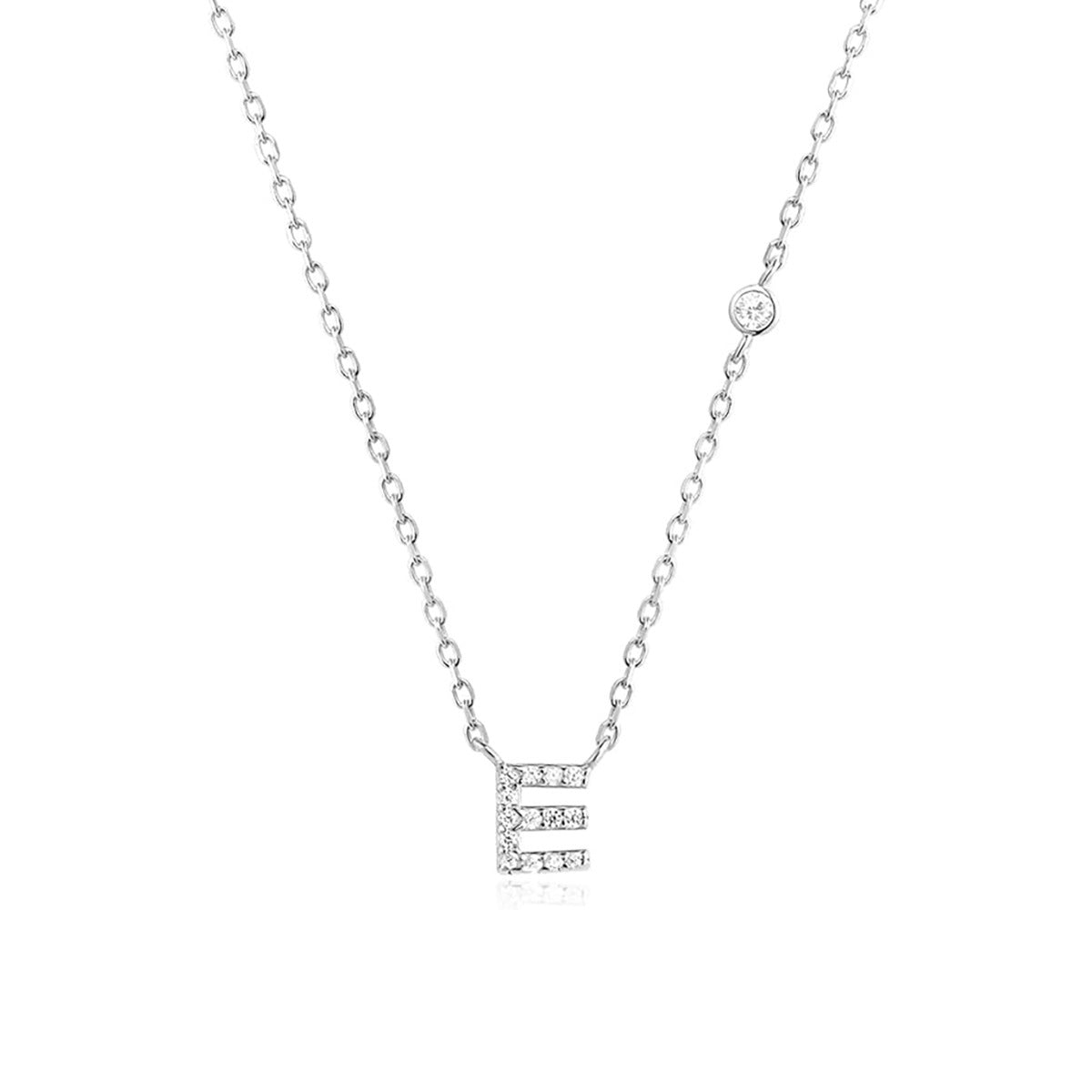 Elapsed Initial Necklace