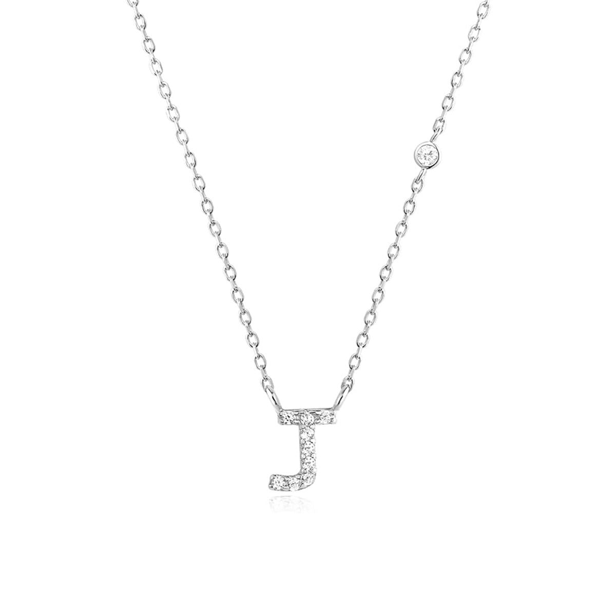 Elapsed Initial Necklace