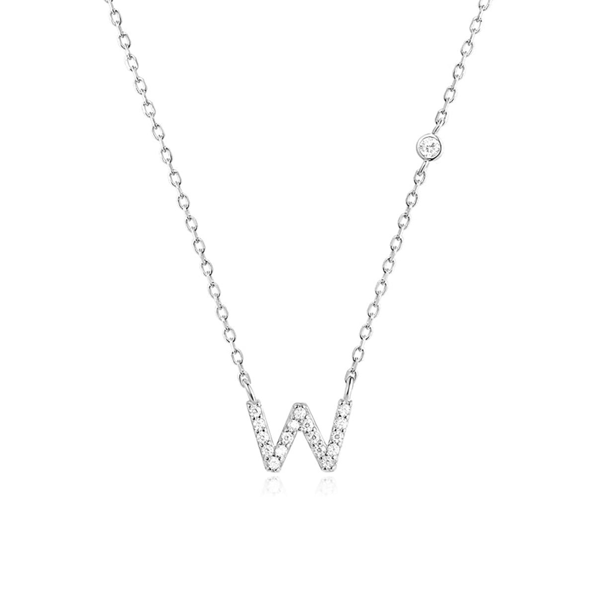 Elapsed Initial Necklace